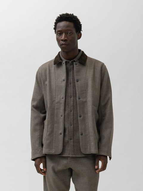 HAVEN Graft Coat - Loro Piana Zelander® Merino Wool Taupe, Coats