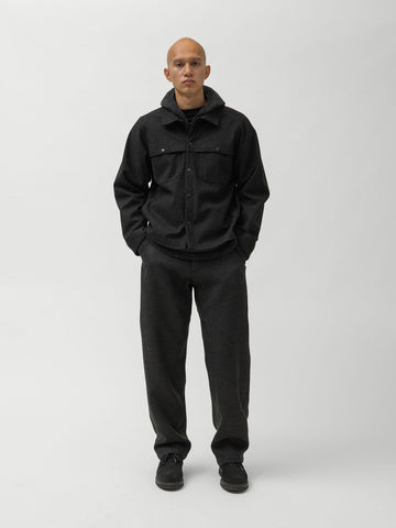 HAVEN Graft Pant - Loro Piana Zelander® Merino Wool Charcoal, Pants