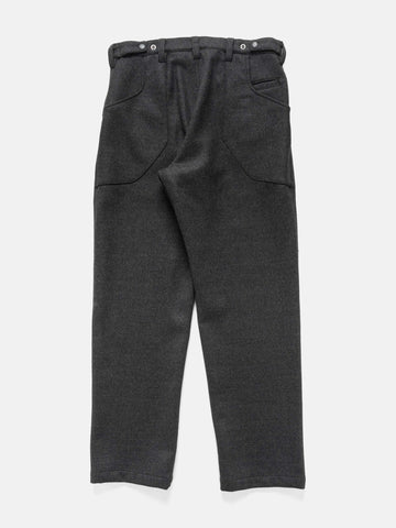 HAVEN Graft Pant - Loro Piana Zelander® Merino Wool Charcoal, Pants