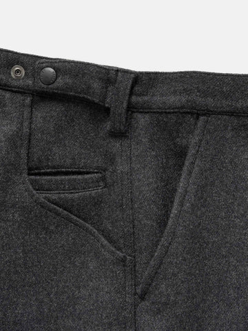 HAVEN Graft Pant - Loro Piana Zelander® Merino Wool Charcoal, Pants