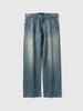 HAVEN Graft Pant - Suvin Cotton Denim Light Wash Indigo, Pants