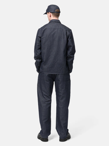 HAVEN Helix Pant - Cotton Linen Denim Indigo, Pants