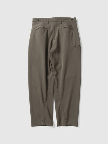 HAVEN Helix Pant - Loro Piana Storm System 3L Wool Nylon Taupe, Pants