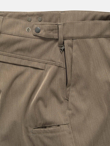 HAVEN Helix Pant - Loro Piana Storm System 3L Wool Nylon Taupe, Pants