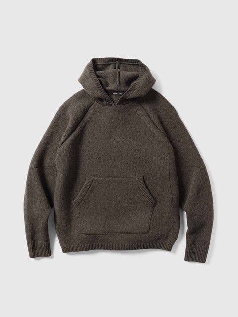 HAVEN Highland Hoodie - Merino Wool Cashmere Earth, Hoodies