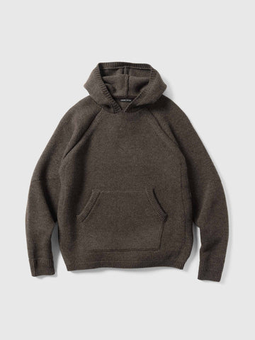 HAVEN Highland Hoodie - Merino Wool Cashmere Earth, Hoodies