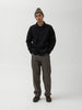 HAVEN Highland Knit Shirt - Merino Wool Cashmere Black, Sweaters