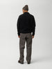 HAVEN Highland Knit Shirt - Merino Wool Cashmere Black, Sweaters
