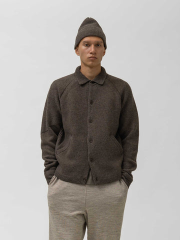 HAVEN Highland Knit Shirt - Merino Wool Cashmere Earth, Sweaters