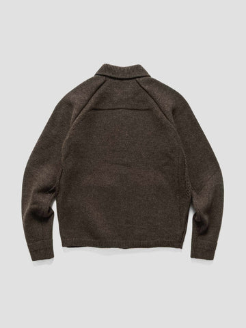 HAVEN Highland Knit Shirt - Merino Wool Cashmere Earth, Sweaters