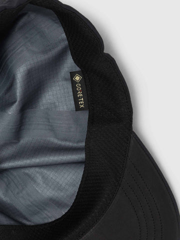 HAVEN Horizon Cap - GORE-TEX® Nylon 3L / Leather Black, Caps