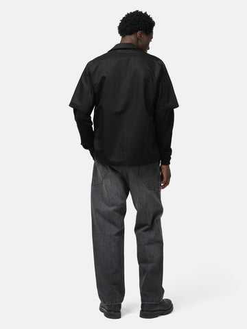 HAVEN Jasper Shirt - Cotton Linen Silk Black, Shirts