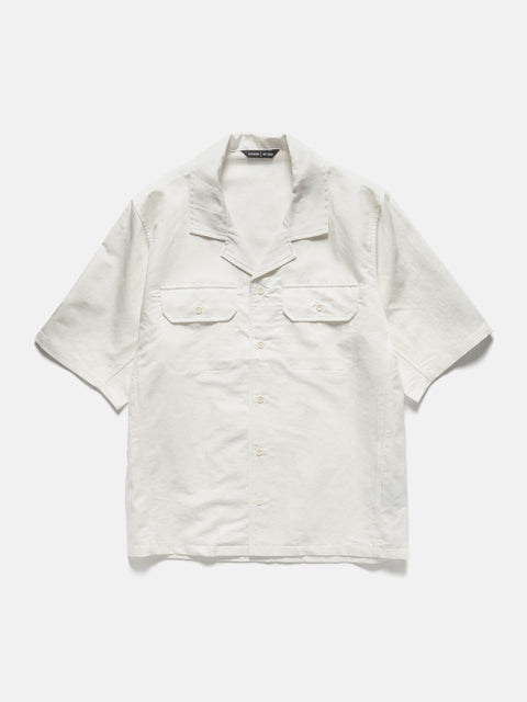 HAVEN Jasper Shirt - Cotton Linen Silk White, Shirts