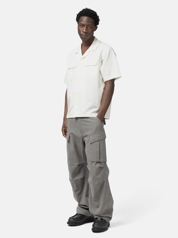HAVEN Jasper Shirt - Cotton Linen Silk White, Shirts