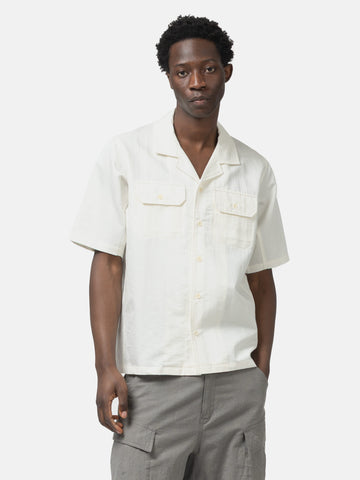 HAVEN Jasper Shirt - Cotton Linen Silk White, Shirts