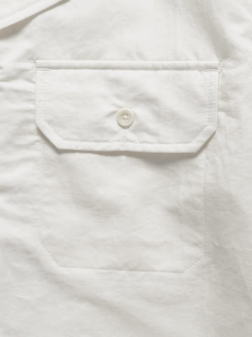 HAVEN Jasper Shirt - Cotton Linen Silk White, Shirts