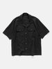 HAVEN Jasper Shirt - Vintage Linen Poplin Black, Shirts