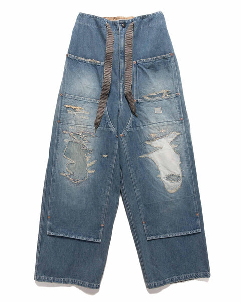 14oz Denim W-Knee EASY Baggy Pants (DIXIE LUMBER Remake) PRO - HAVEN