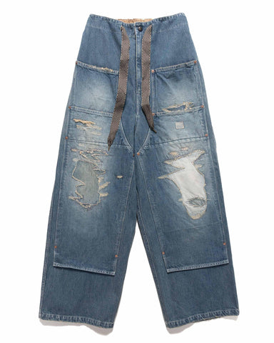 14oz Denim W-Knee EASY Baggy Pants (DIXIE LUMBER Remake) PRO - HAVEN