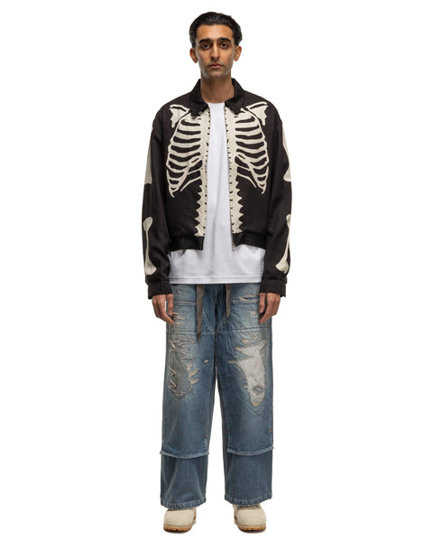 14oz Denim W-Knee EASY Baggy Pants (DIXIE LUMBER Remake) PRO - HAVEN