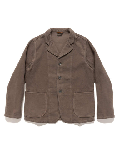 Napped Heat-Corduroy HOSPITAL JKT Grey - HAVEN