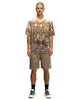 Rayon NABAJO LAND Aloha Shirt Light Grey - HAVEN