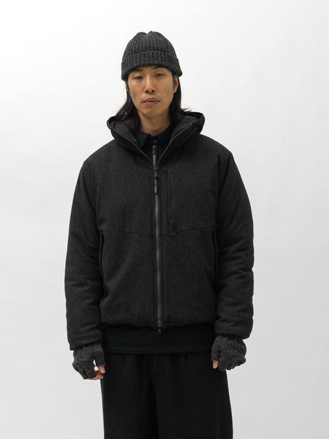HAVEN Logan Parka - Loro Piana Storm System® Wool Charcoal, Jackets