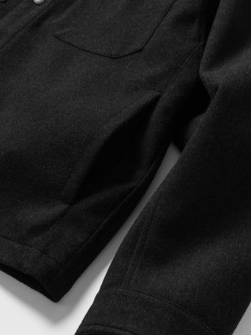 HAVEN Logger Shirt - Loro Piana Storm System® Charcoal, Overshirts