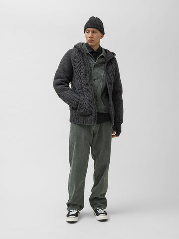 HAVEN Pacific Parka - Handknit Wool Charcoal, Cardigans