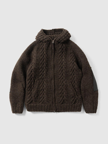 HAVEN Pacific Parka - Handknit Wool Earth, Cardigans