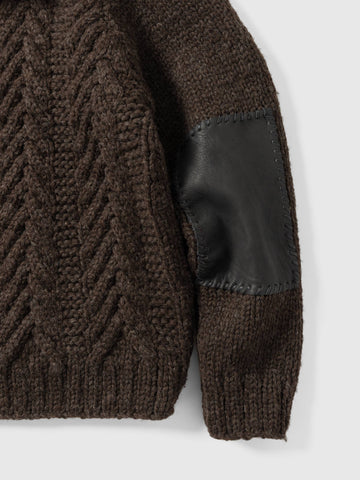 HAVEN Pacific Parka - Handknit Wool Earth, Cardigans