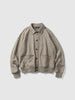 HAVEN Roam Cardigan - Fog Wool Cotton Terry Taupe, Cardigans