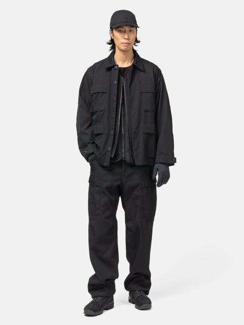HAVEN Recon Pant - Super 100 Wool Gabardine Black, Pants