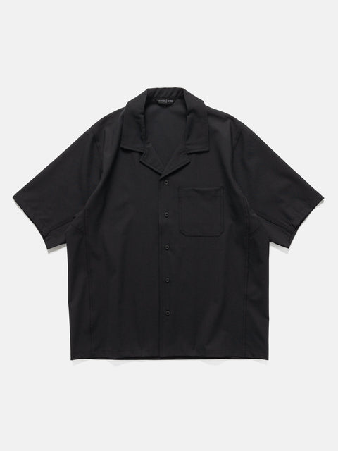 HAVEN Revel S/S - Tropical Wool Black, Shirts