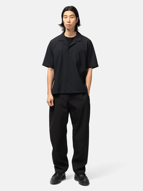 HAVEN Revel S/S - Tropical Wool Black, Shirts