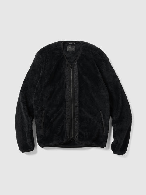 HAVEN Ridge Liner - Polartec High Loft Fleece Black, Cardigans