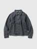 HAVEN Rig Jacket - Stone Bio Washed Cotton Denim Charcoal, Denim Jackets