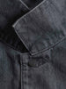 HAVEN Rig Jacket - Stone Bio Washed Cotton Denim Charcoal, Denim Jackets