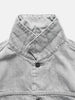 HAVEN Rig Jacket - Washed Cotton Denim Light Grey, Denim Jackets