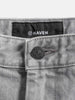 HAVEN Rig Pant - Washed Cotton Denim Light Grey, Pants