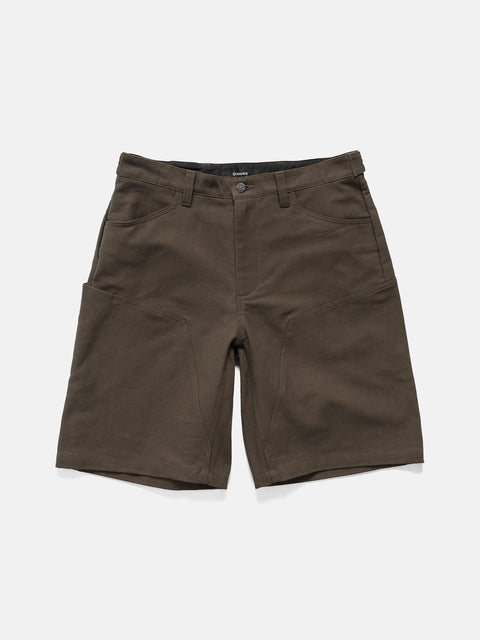 HAVEN Rig Short - Washed Cotton Canvas Earth, Shorts