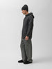 HAVEN Roam Sweatpant - Fog Wool Cotton Terry Charcoal, Sweatpants