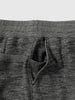HAVEN Roam Sweatpant - Fog Wool Cotton Terry Charcoal, Sweatpants