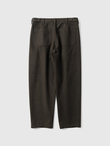 HAVEN Shop Pant - Loro Piana Storm System® Wool Earth, Pants