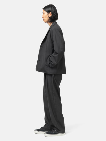HAVEN Shop Pant - Tropical Wool Charcoal, Pants