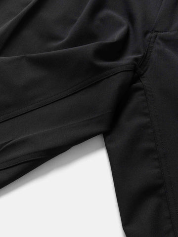 HAVEN Shop Short - Tropical Wool Black, Shorts