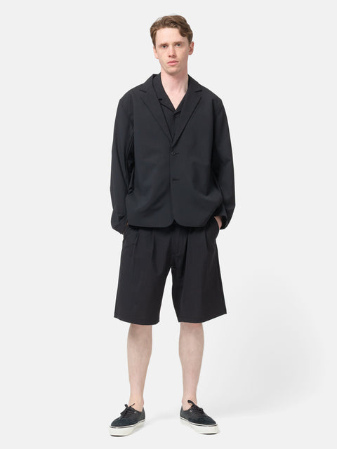 HAVEN Shop Short - Tropical Wool Black, Shorts