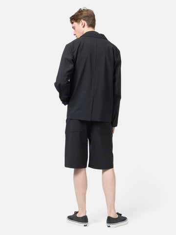 HAVEN Shop Short - Tropical Wool Black, Shorts