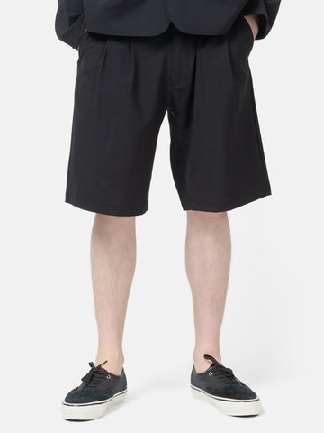 HAVEN Shop Short - Tropical Wool Black, Shorts