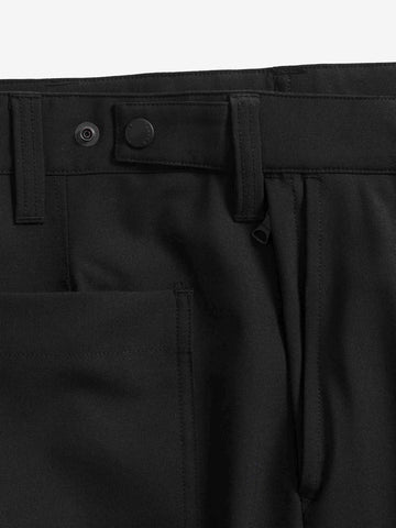 HAVEN Shop Short - Tropical Wool Black, Shorts